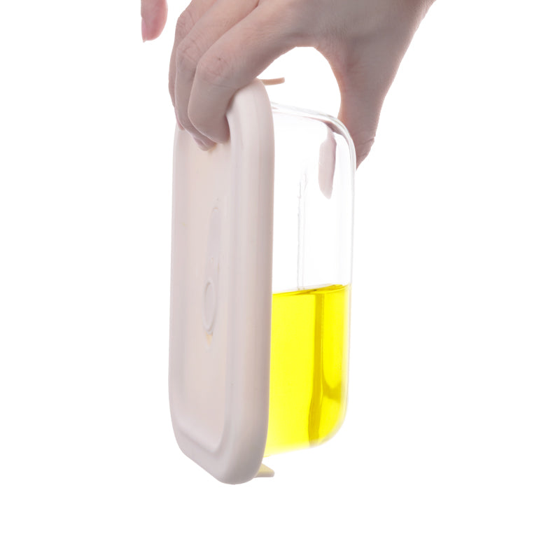 Airtight Heatable Glass Food Storage Container with Silicone Lid – 1040ml